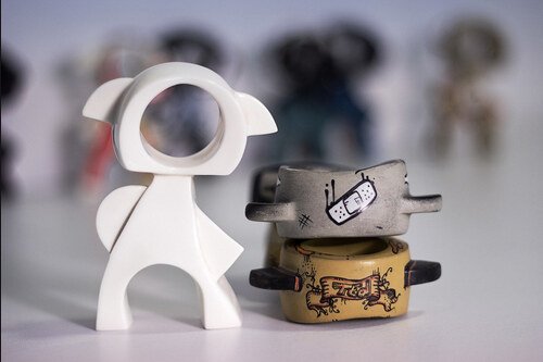 Toy Art Project — Ted Hole — peça 7